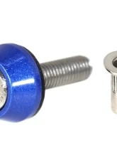 ZSPEC Design Stainless & Billet M5x20mm Body Kit Fastener w/ Dark Blue Rivet Nut                                     - 00843612165510 - Image 3