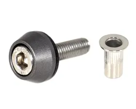 ZSPEC Design Stainless & Billet M5x20mm Body Kit Fastener w/ Gunmetal Rivet Nut