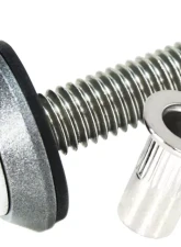 ZSPEC Design Gloss Purple Stainless & Billet Low-Profile M5x20mm Body Kit Fastener w/ Rivet Nut                                     - 00843612165756 - Image 2