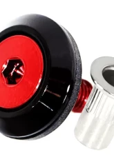 ZSPEC Design Red Titanium & Billet M5x20mm Low-Profile Body Kit Fastener w/ Rivet Nut & Blue Washers                                     - 00843612168993 - Image 2