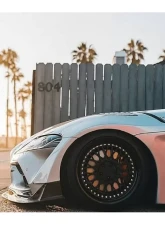 ZSPEC Design Red Titanium & Billet M5x20mm Low-Profile Body Kit Fastener w/ Rivet Nut & Blue Washers                                     - 00843612168993 - Image 5