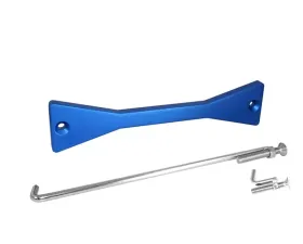 ZSPEC Design Blue Billet Battery Hold Down/Bracket w/ Etching & Stainless Hardware Nissan 350Z Z33 2003-2009