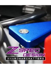ZSPEC Design Purple Billet Battery Hold Down/Bracket Stainless Hardware 00843612107022                                     - 00843612107022 - Image 5