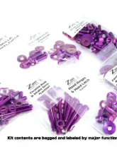 ZSPEC Design Gold Titanium Stage 2 Dress-Up Bolts/Fastener Kit w/ +10mm Plenum Bolts Nissan 350Z DE | HR 2003-2009                                     - 00843612170415 - Image 2