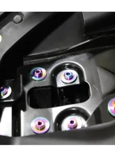 ZSPEC Design Gold Titanium Stage 2 Dress-Up Bolts/Fastener Kit w/ +10mm Plenum Bolts Nissan 350Z DE | HR 2003-2009                                     - 00843612170415 - Image 12