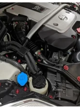 ZSPEC Design Gold Titanium Stage 2 Dress-Up Bolts/Fastener Kit w/ +10mm Plenum Bolts Nissan 350Z DE | HR 2003-2009                                     - 00843612170415 - Image 14