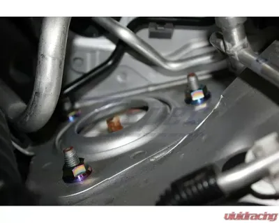 ZSPEC Design Gold Titanium Stage 2 Dress-Up Bolts/Fastener Kit w/ +10mm Plenum Bolts Nissan 350Z DE | HR 2003-2009 - 00843612170415