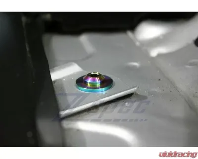 ZSPEC Design Gold Titanium Stage 2 Dress-Up Bolts/Fastener Kit w/ +10mm Plenum Bolts Nissan 350Z DE | HR 2003-2009 - 00843612170415