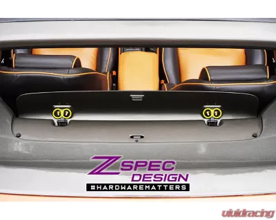 ZSPEC Design Gold Titanium Wind Deflector Fastener Kit Nissan 300ZX Convertible 1993-1996 - 00843612170781