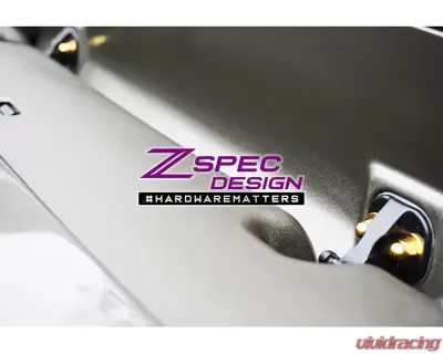 ZSPEC Design Gold Titanium Wind Deflector Fastener Kit Nissan 300ZX Convertible 1993-1996 - 00843612170781
