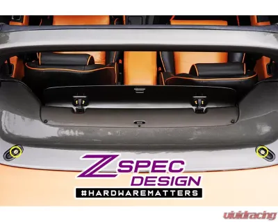 Zspec Design Blue Titanium Deck Catch Fastener for Nissan