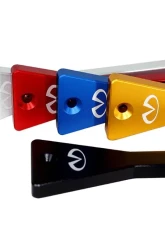 ZSPEC Design Red Billet Battery Hold Down/Bracket w/ Stainless Hardware & Etching Infiniti G35 | G37 | Q50 | Q60                                     - 00843612171696 - Image 2