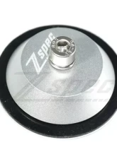 ZSPEC Design Silver Finish Billet Weatherproof 44mm Rear Wiper Hole Cap                                     - 00843612171719 - Image 4