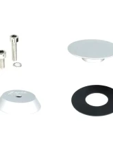 ZSPEC Design Silver Finish Billet Weatherproof 44mm Rear Wiper Hole Cap                                     - 00843612171719 - Image 7