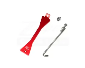 ZSPEC Design Red Billet Battery Hold Down/Bracket Kit w/ Stainless Hardware Nissan 300ZX Z31 1984-1989