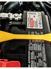 ZSPEC Design Blue Stainless & Billet No Etch Battery Hold Down/Bracket Nissan Frontier D41 2022+                                     - 00843612175526 - Image 2