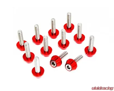 ZSPEC Design Gloss Purple Stainless & Billet Valve Covers Fastener Kit Ford Mustang V8 Fox Body 1987-1993 - 00843612175854