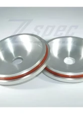 ZSPEC Design Black Billet Shock/Strut Tower Covers w/ ZSPEC Logo Jaguar X-Type 2002-2009                                     - 00843612175946 - Image 2