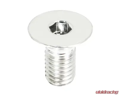 ZSPEC Design Silver Titanium Grade-5 FHSC M5x16mm Steering Wheel Six Bolts - 00843612162724