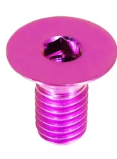 ZSPEC Design Purple Titanium Grade-5 FHSC M5x16mm Steering Wheel Six Bolts                                     - 00843612173591 - Image 2