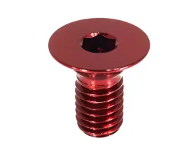 ZSPEC Design Red Titanium Grade-5 FHSC M5x16mm Steering Wheel Six Bolts
