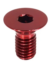ZSPEC Design Red Titanium Grade-5 FHSC M5x16mm Steering Wheel Six Bolts                                     - 00843612187215 - Image 2
