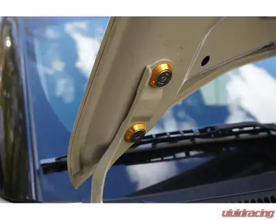 ZSPEC Design Gloss Yellow Stainless & Billet Stage 3 Dress Up Bolts Fastener Kit Kia Soul 2008-2013 - 00843612184122