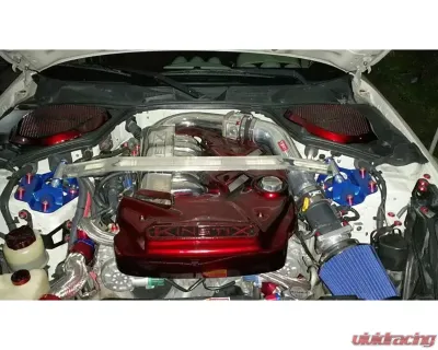 ZSPEC Design Green Stainless & Billet Stage 3 Dress-Up OEM-Length Plenum Bolts Kit Nissan 350Z DE | HR 2003-2009 - 00843612181794