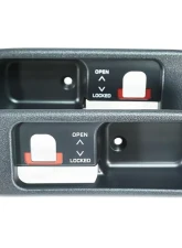 ZSPEC Design Charcoal T-Top Handle Finisher Set Nissan Z32 300ZX w/ Non-Locking T-Tops                                     - 00843612183033 - Image 2