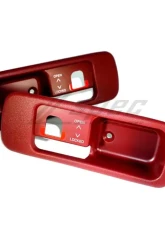 ZSPEC Design Red T-Top Handle Finisher Set Nissan Z32 300ZX w/ Non-Locking T-Tops                                     - 00843612183040 - Image 2
