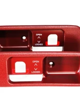 ZSPEC Design Red T-Top Handle Finisher Set Nissan Z32 300ZX w/ Non-Locking T-Tops                                     - 00843612183040 - Image 2