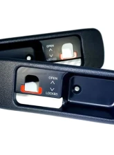 ZSPEC Design Blue T-Top Handle Finisher Set Nissan Z32 300ZX w/ Non-Locking T-Tops                                     - 00843612183057 - Image 2
