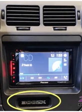 ZSPEC Design Laser-Etched Black "US Fairlady Z" Stereo Bezels Clock Hole-Cover Plate Nissan 300ZX Z32 1990-1999                                     - 00843612126948 - Image 2