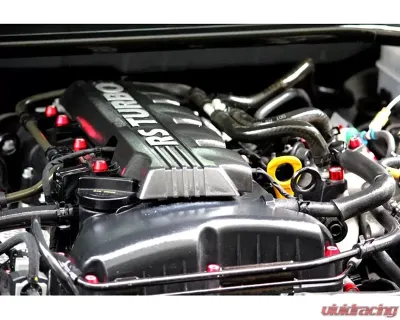 ZSPEC Design Gloss Black Stainless & Billet Stage 3 Dress-Up Bolts Fastener Kit Hyundai Genesis 2008-2014 - 00843612144072