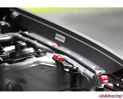 ZSPEC Design Gloss Black Stainless & Billet Stage 3 Dress-Up Bolts Fastener Kit Hyundai Genesis 2008-2014 - 00843612144072