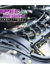 ZSPEC Design Bright Silver Stainless & Billet Stage 3 Dress-Up Bolts Fastener Kit Mini R56 Hatch | Hard-Top 2006-2013                                     - 00843612135339 - Image 11