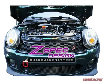ZSPEC Design Bright Silver Stainless & Billet Stage 3 Dress-Up Bolts Fastener Kit Mini R56 Hatch | Hard-Top 2006-2013 - 00843612135339