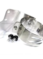 ZSPEC Design Polished LHD Fuel Filter Bracket w/ Dark Blue Washers Nissan 300ZX Z32 1990-1996                                     - 00843612103703 - Image 4