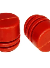 ZSPEC Design 2-Pack Red Hard Silicone Rubber Hood Bump Stops                                     - 00843612186546 - Image 2