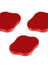 ZSPEC Design Red Billet Fluid Reservoir 3-Caps Covers Set w/out Etched Nissan Z RZ34 2023-2024                                     - 00843612186669 - Image 6