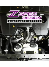 ZSPEC Design Black Billet Fluid Reservoir 3-Caps Covers Set w/out Etched Nissan Z RZ34 2023-2024                                     - 00843612186430 - Image 3