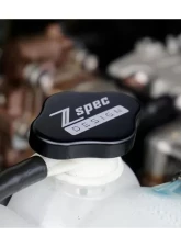 ZSPEC Design Black Billet Fluid Reservoir 3-Caps Covers Set w/out Etched Nissan Z RZ34 2023-2024                                     - 00843612186430 - Image 4