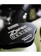 ZSPEC Design Black Billet Fluid Reservoir 3-Caps Covers Set w/out Etched Nissan Z RZ34 2023-2024                                     - 00843612186430 - Image 6
