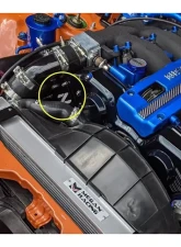 ZSPEC Design Orange-Gold Billet PTU Holes Cover Plate w/ Hardware & Green Washers Nissan 300ZX Z32 1990-1999                                     - 00843612155887 - Image 3