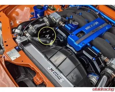 ZSPEC Design Orange-Gold Billet PTU Holes Cover Plate w/ Hardware & Green Washers Nissan 300ZX Z32 1990-1999 - 00843612155887