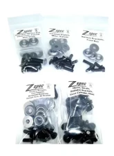 ZSPEC Design Red Titanium & Billet Stage 3 Dress-Up Bolts Fastener Kit w/ Gunmetal Washers Scion xB 2003-2015                                     - 00843612188267 - Image 7