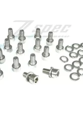 ZSPEC Design Stainless Oil Pan Hardware Fasteners Nissan 300ZX Z32 1990-1996                                     - 00843612188700 - Image 2