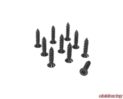 ZSPEC Design 10-Pack Black Stainless M5x20mm Coarse FHSC Fasteners - 00843612188717