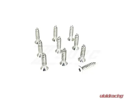 ZSPEC Design 10-Pack Stainless M5x20mm Coarse FHSC Fasteners - 00843612188762