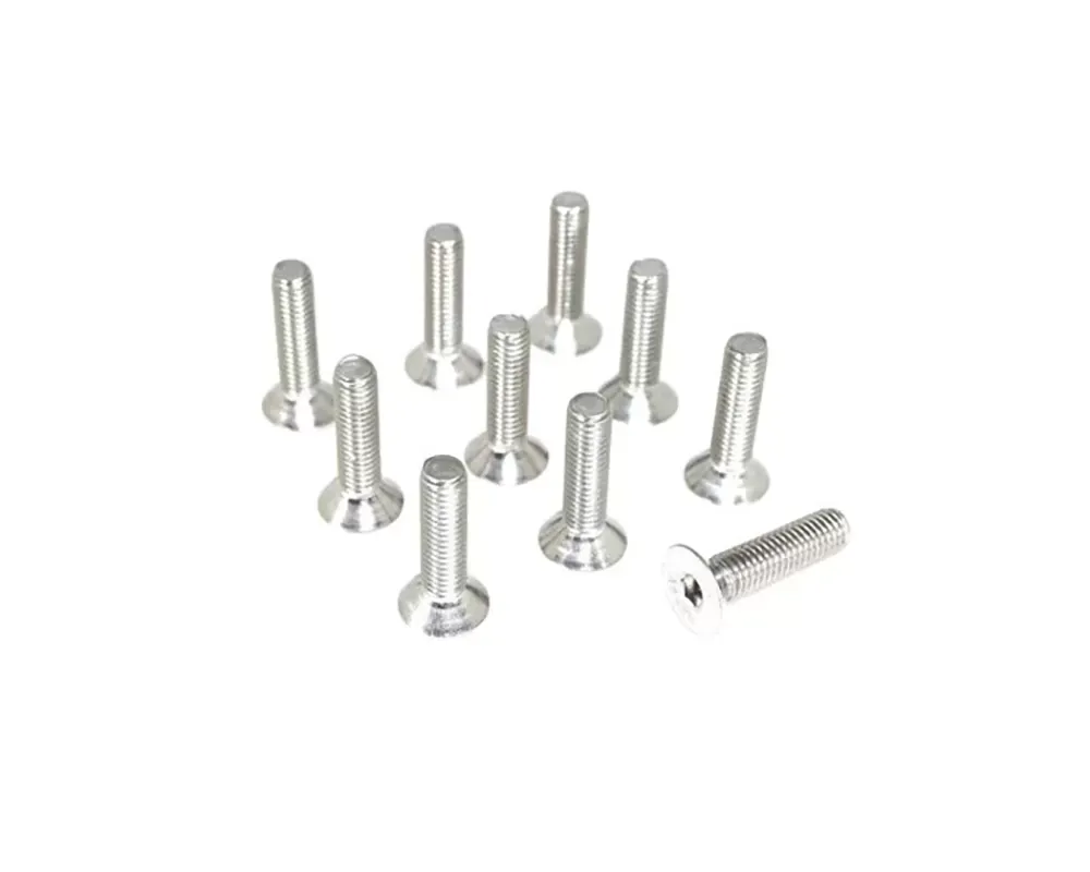 ZSPEC Design 10-Pack SUS304 Stainless M5-0.8x25mm FHSC Fasteners - 00843612189165